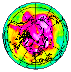 Ozone Field of 26 April 2015