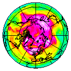 Ozone Field of 27 April 2015