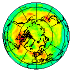 Ozone Field of 21 June 2015