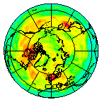 Ozone Field of 22 June 2015