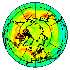 Ozone Field of 24 June 2015