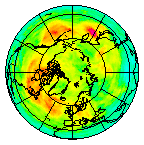 Ozone Field of 25 June 2015