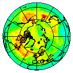 Ozone Field of 27 June 2015