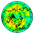 Ozone Field of 14 July 2015