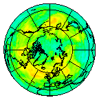 Ozone Field of 21 July 2015