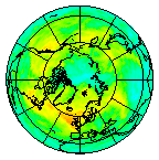 Ozone Field of 24 July 2015