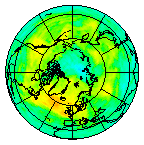 Ozone Field of 26 July 2015
