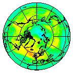 Ozone Field of 27 July 2015