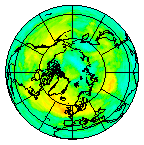 Ozone Field of 28 July 2015