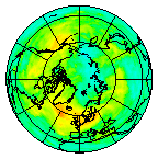 Ozone Field of 30 July 2015