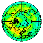 Ozone Field of 03 August 2015