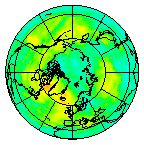 Ozone Field of 11 August 2015