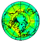 Ozone Field of 15 August 2015
