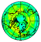 Ozone Field of 16 August 2015