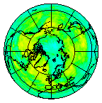 Ozone Field of 17 August 2015