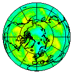 Ozone Field of 22 August 2015
