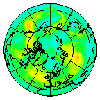 Ozone Field of 26 August 2015