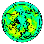 Ozone Field of 31 August 2015