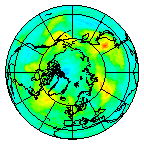 Ozone Field of 12 October 2015