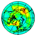 Ozone Field of 20 October 2015