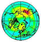 Ozone Field of 21 October 2015