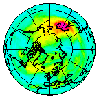 Ozone Field of 22 October 2015