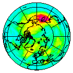 Ozone Field of 23 October 2015