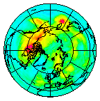 Ozone Field of 26 October 2015