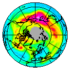 Ozone Field of 20 December 2015