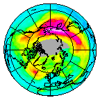 Ozone Field of 22 December 2015