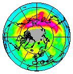 Ozone Field of 23 December 2015