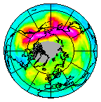 Ozone Field of 24 December 2015