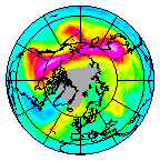 Ozone Field of 25 December 2015