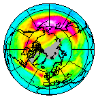 Ozone Field of 05 January 2016