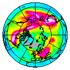 Ozone Field of 13 January 2016