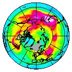 Ozone Field of 14 January 2016