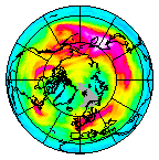 Ozone Field of 15 January 2016