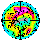 Ozone Field of 25 January 2016