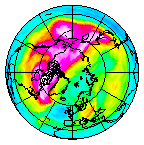 Ozone Field of 31 January 2016