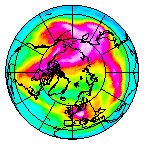 Ozone Field of 10 February 2016