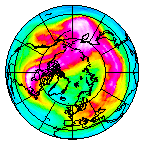 Ozone Field of 12 February 2016