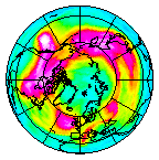 Ozone Field of 17 February 2016