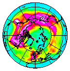 Ozone Field of 18 February 2016