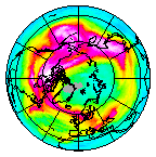 Ozone Field of 20 February 2016