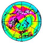 Ozone Field of 22 February 2016