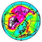 Ozone Field of 28 February 2016
