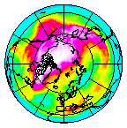 Ozone Field of 09 March 2016