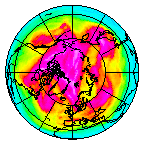Ozone Field of 21 March 2016