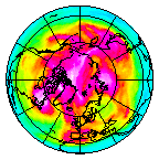 Ozone Field of 23 March 2016