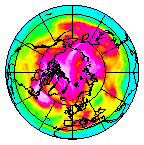 Ozone Field of 24 March 2016